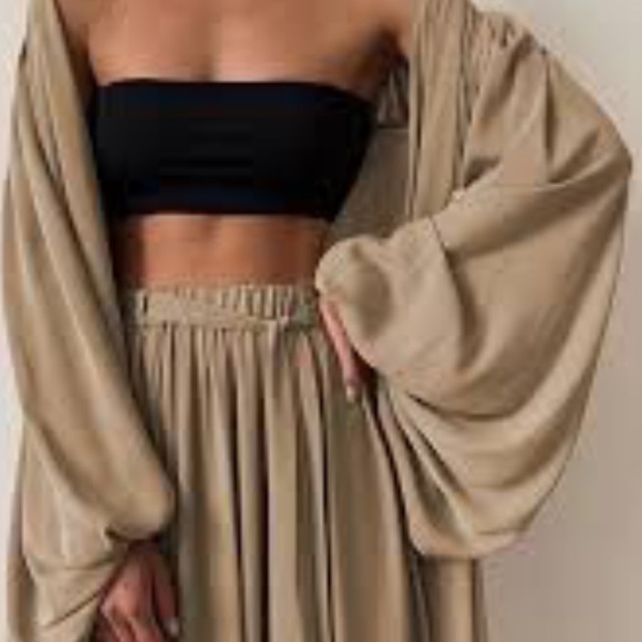 New Jessica Simpson Black bandeau Bralette size large - Picture 1 of 5